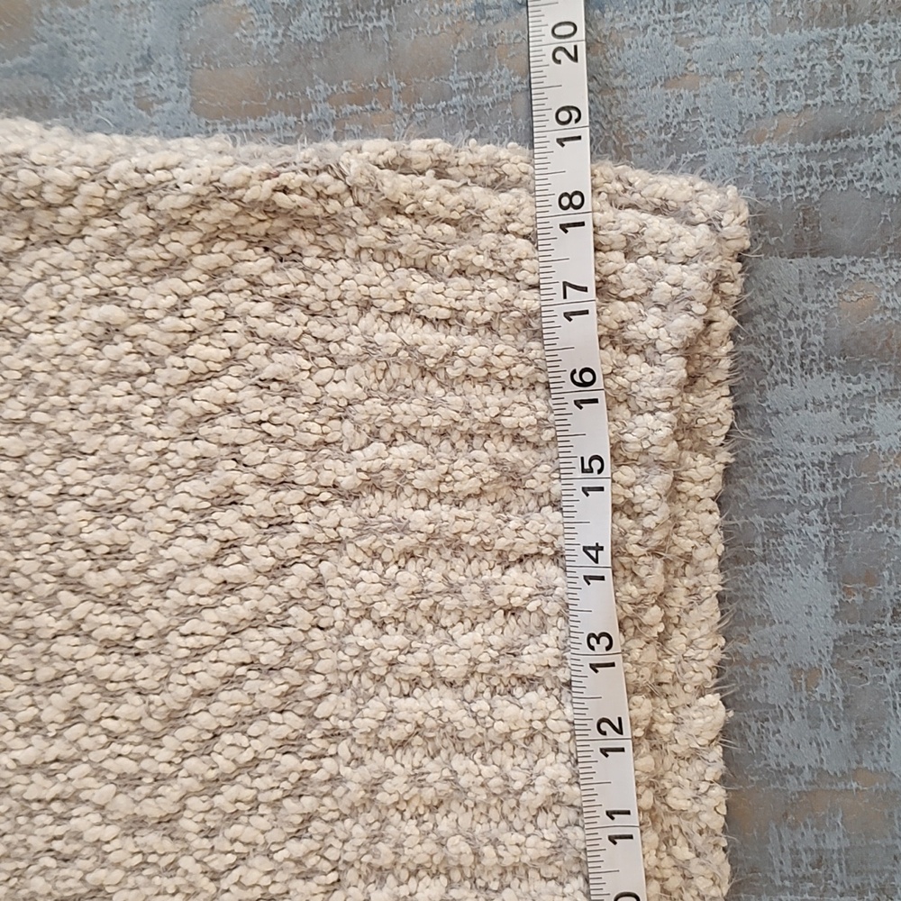 Yes LoLa Hooded Chunky Loose Knit Sweater w/ Pom poms/Size XS - Picture 6 of 9